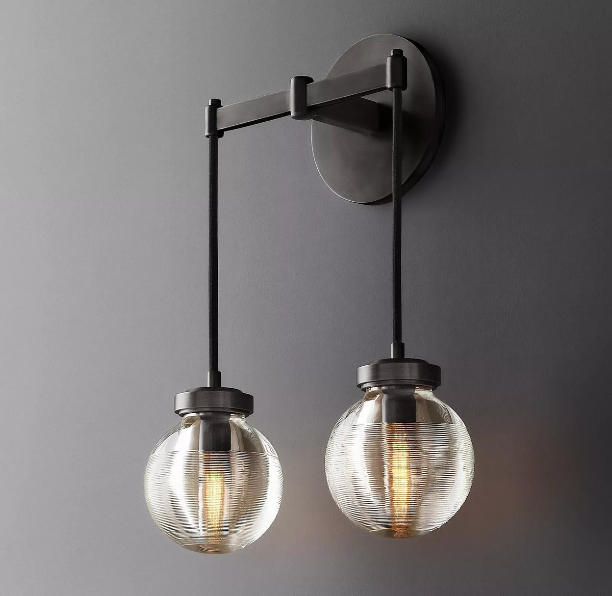 Popular Pearl Glass Ball Wall Sconce - product detail 9