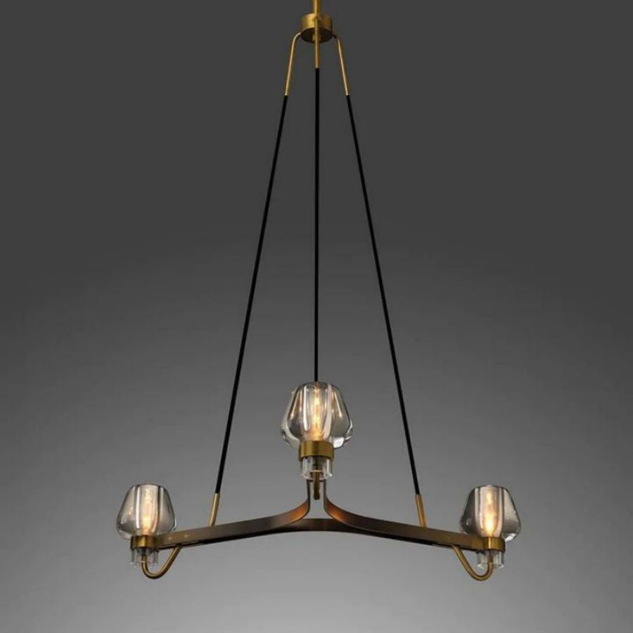 Aurora 3 Light Chandelier - product detail 3