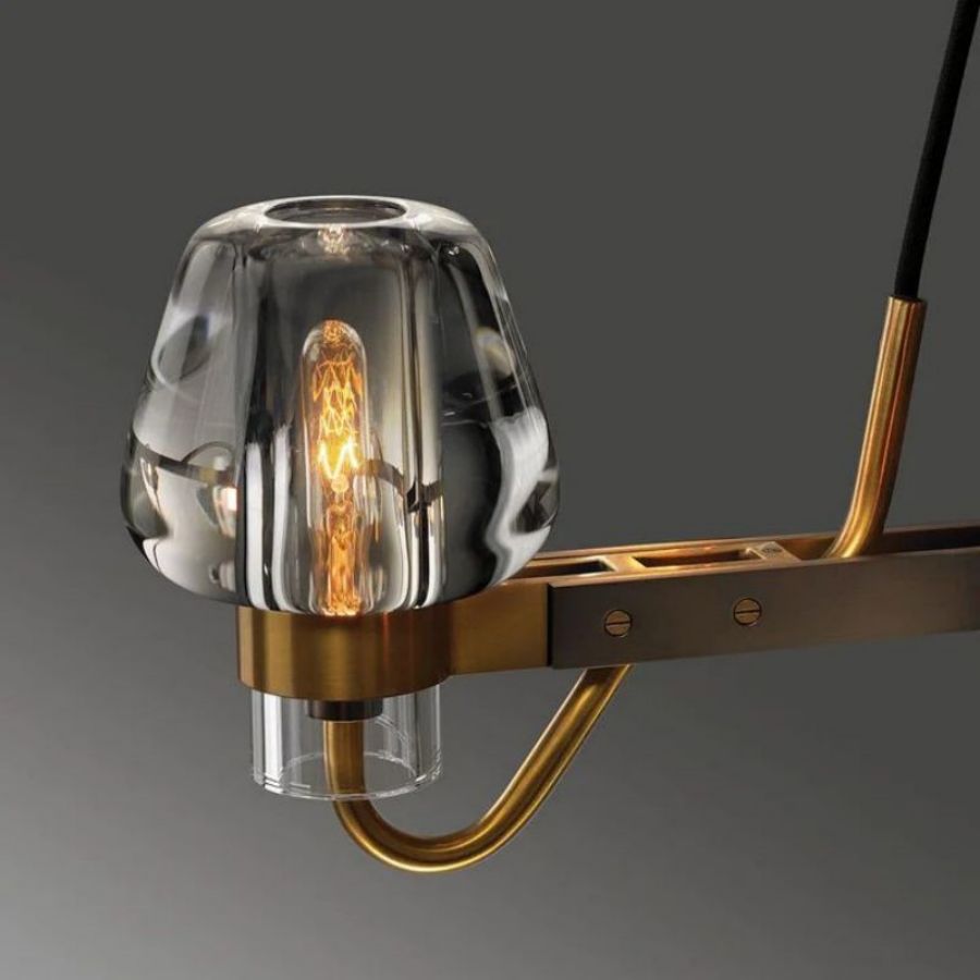 Aurora 3 Light Chandelier - product detail 4