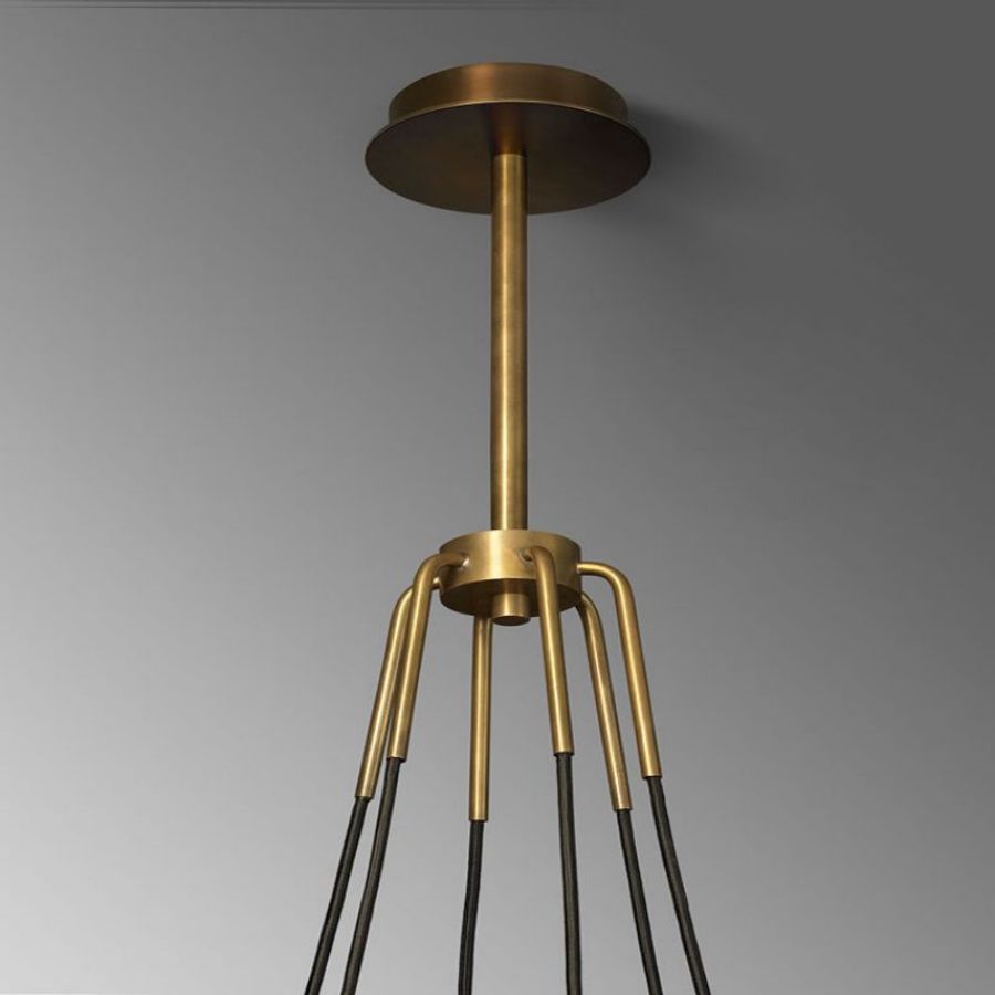 Aurora 6 Light Chandelier - product detail 5