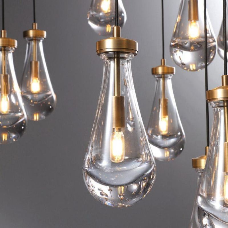 Raindrops Round Chandelier 60"