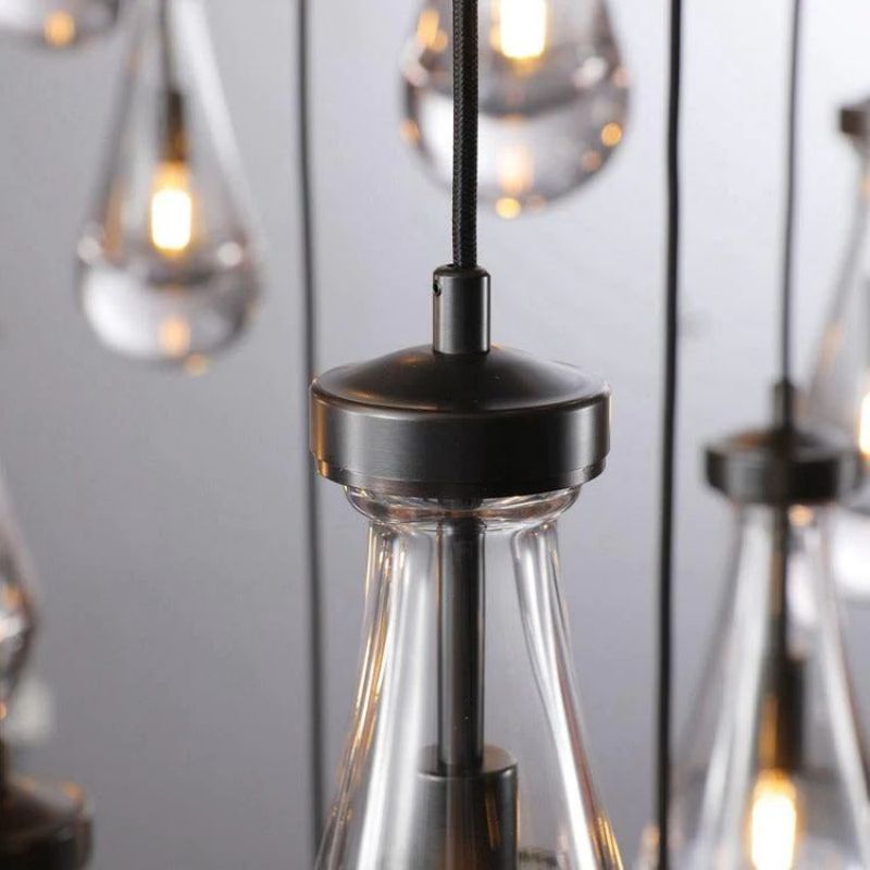 Raindrops Round Chandelier 60"