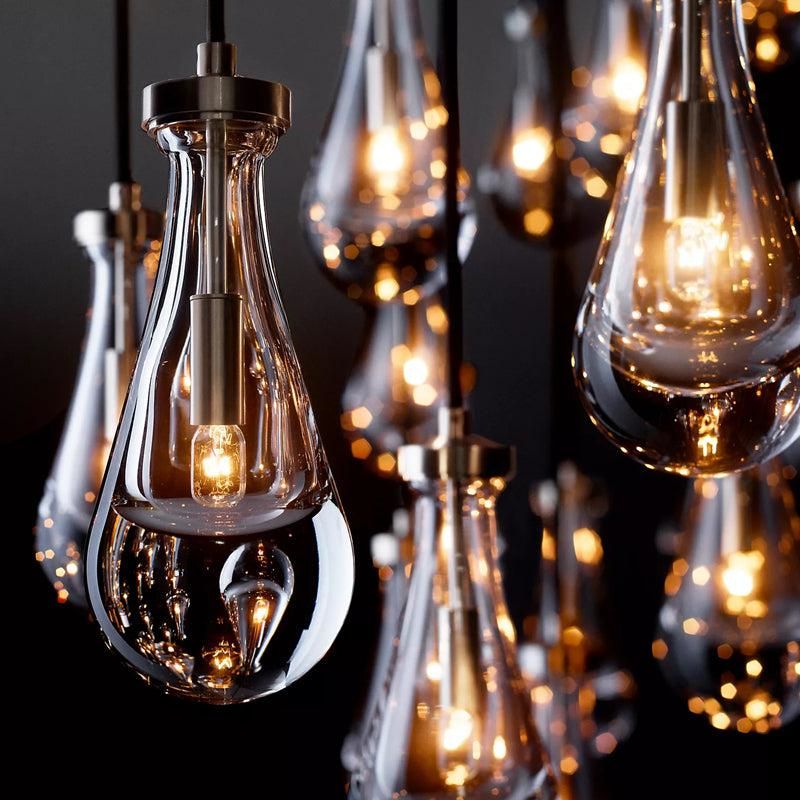 Raindrops Round Chandelier 60"