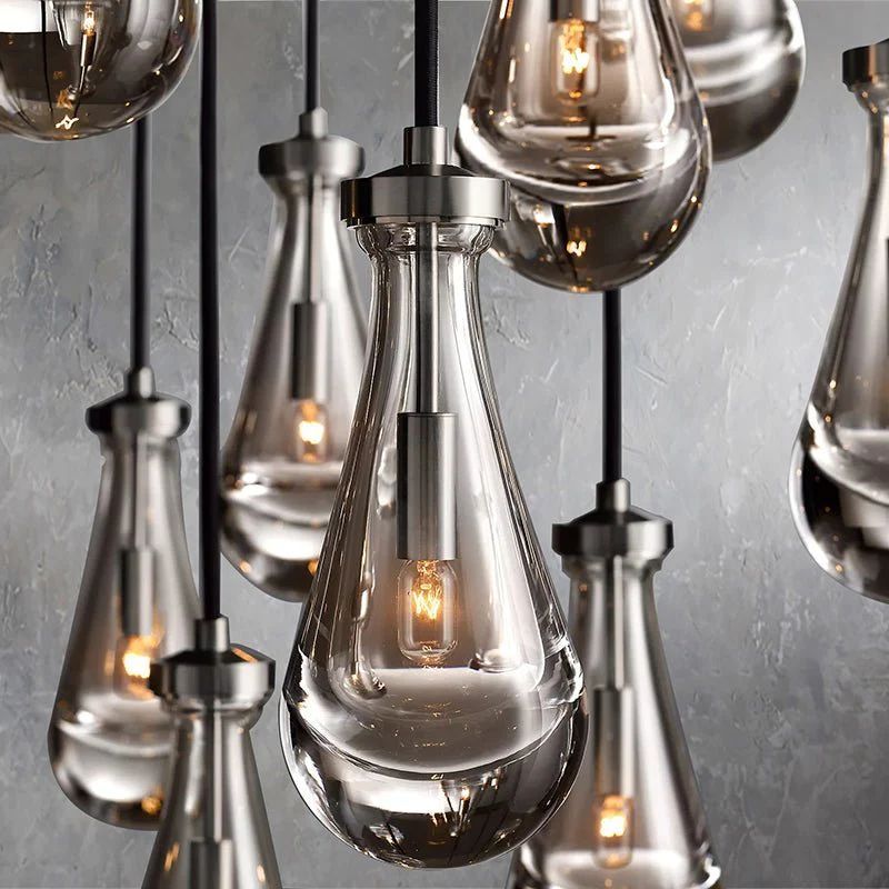 Raindrops Round Chandelier 60"