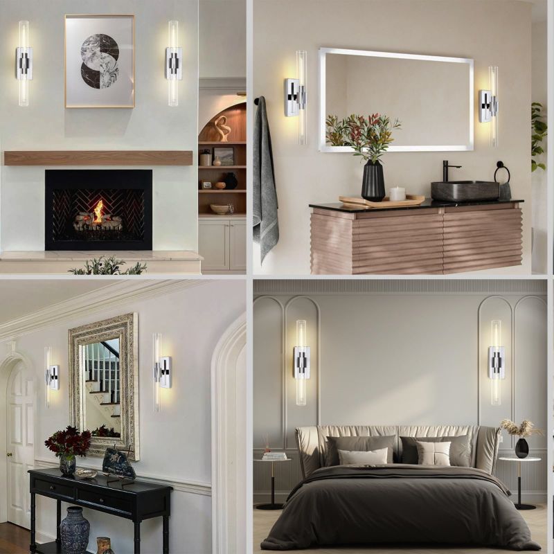 Rata Series Modern Fashion Glass Sconce - product detail 14