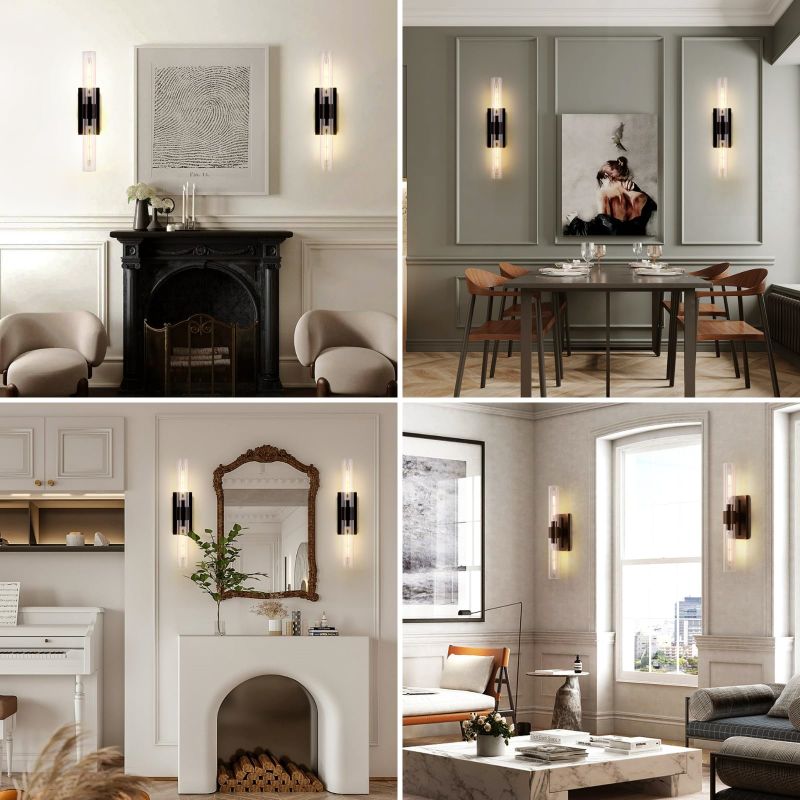 Rata Series Modern Fashion Glass Sconce - product detail 2