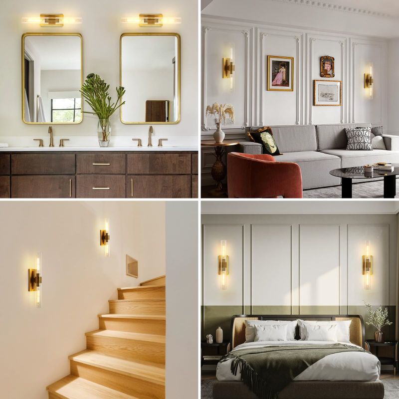 Rata Series Modern Fashion Glass Sconce - product detail 10