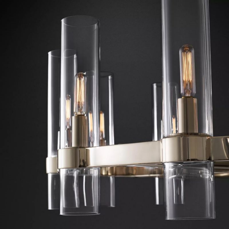 Customized Ravelle Round Chandelier 24"