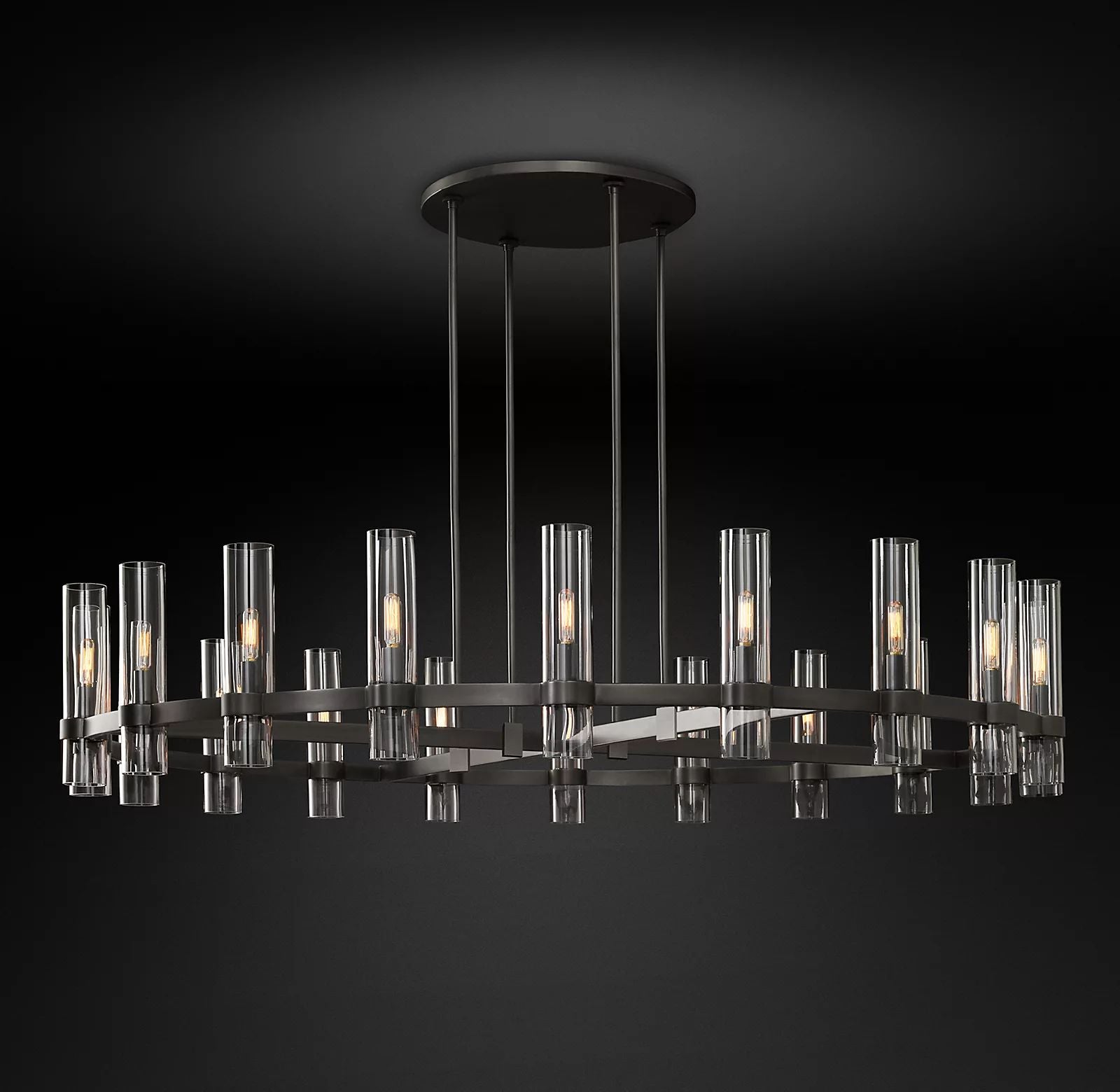 Ravelle Round Chandelier 60"