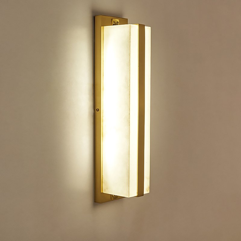 Salia Alabaster Wall Sconce - product detail 2