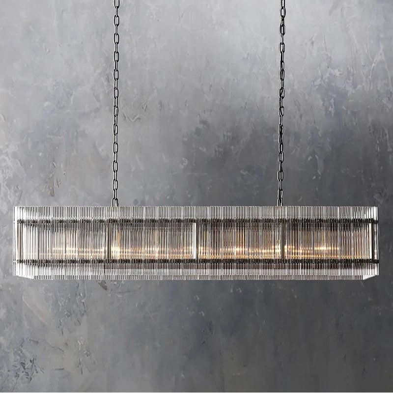 San Marco Rectangular Chandelier 54"