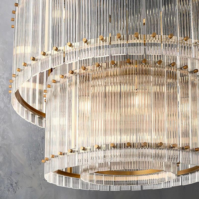 San Marco Two-tier Luxury Round Chandelier 37"