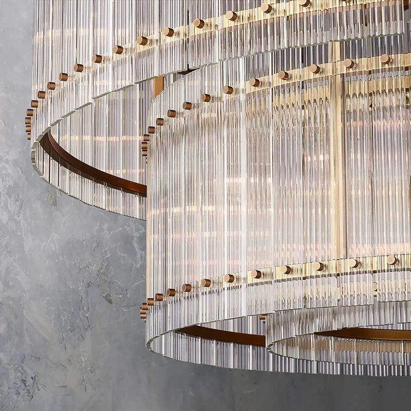 San Marco Two-tier Luxury Round Chandelier 48"