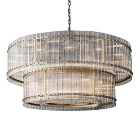 Luxury Crystal Chandelier for Living Room Light Fixtures 60" | LuminexHome