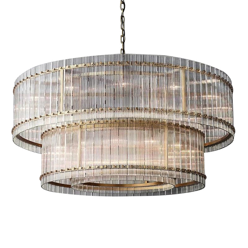 Luxury Crystal Chandelier for Living Room Light Fixtures 60" | LuminexHome