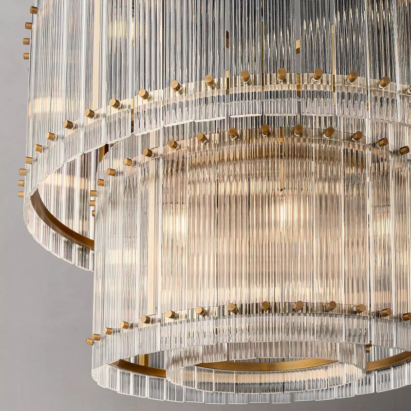 San Marco Two-tier Luxury Round Chandelier 37"
