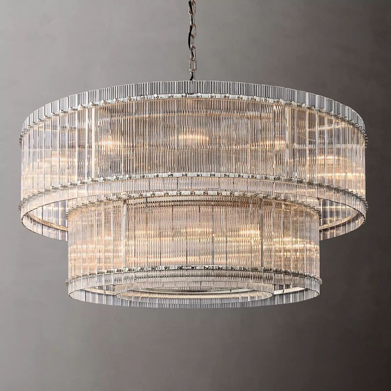 San Marco Two-tier Luxury Round Chandelier 60"