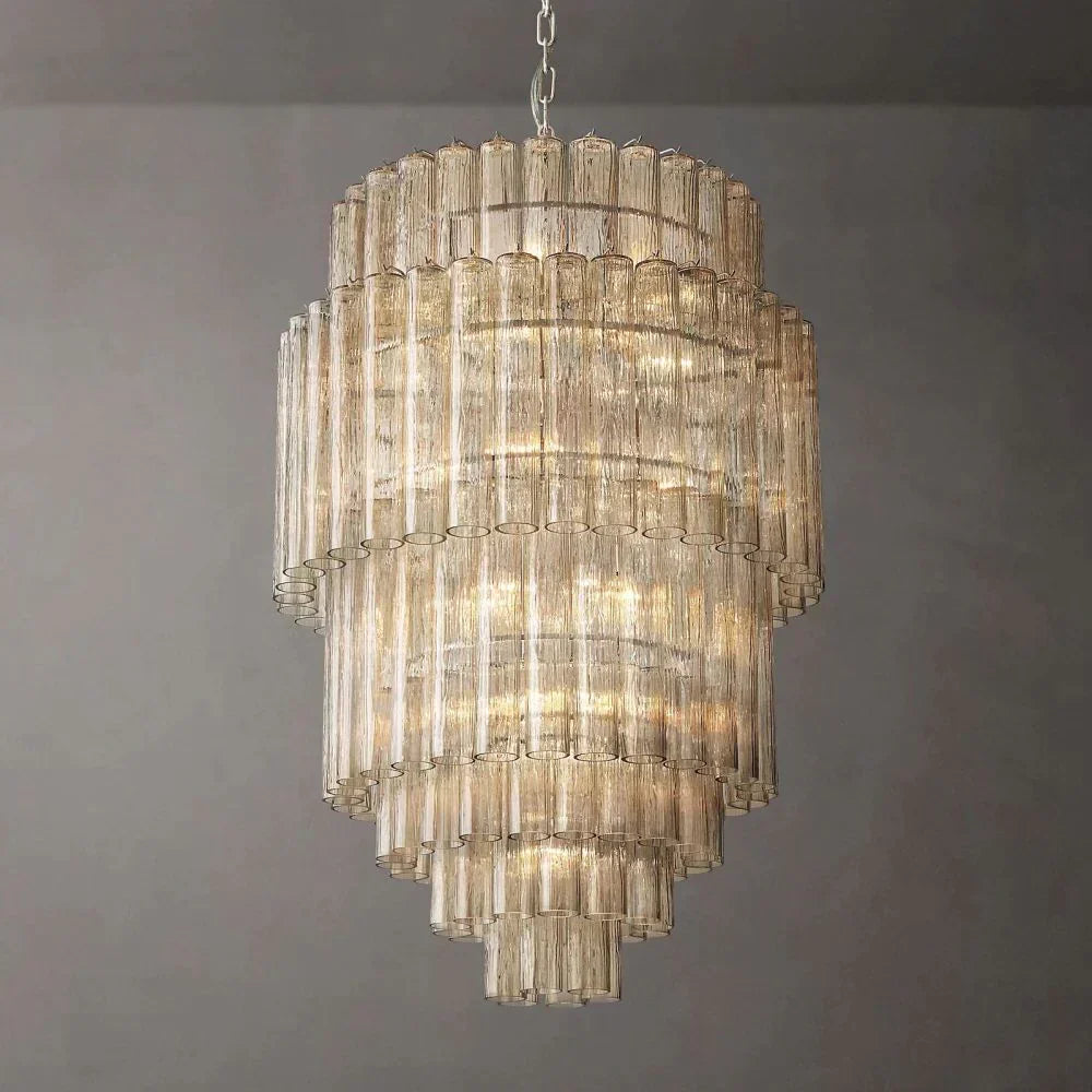 Serena Multi-Tier Round Chandelier 24"D 30"D 55"D