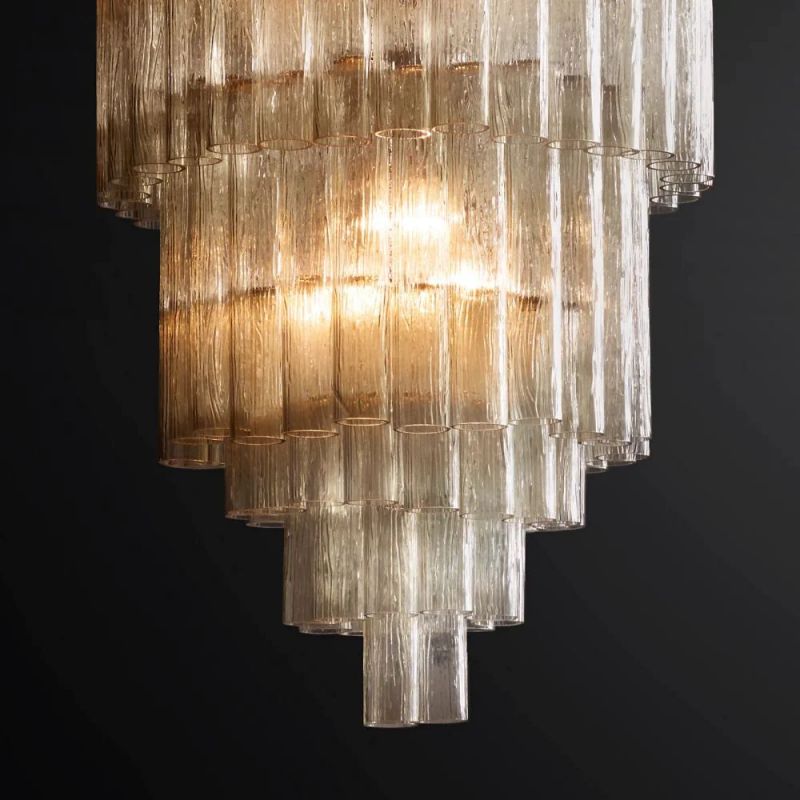 Serena Multi-Tier Round Chandelier 24"D 30"D 55"D