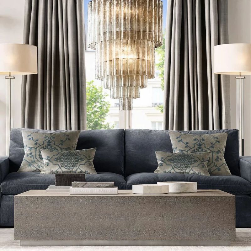 Serena Multi-Tier Round Chandelier 24"D 30"D 55"D