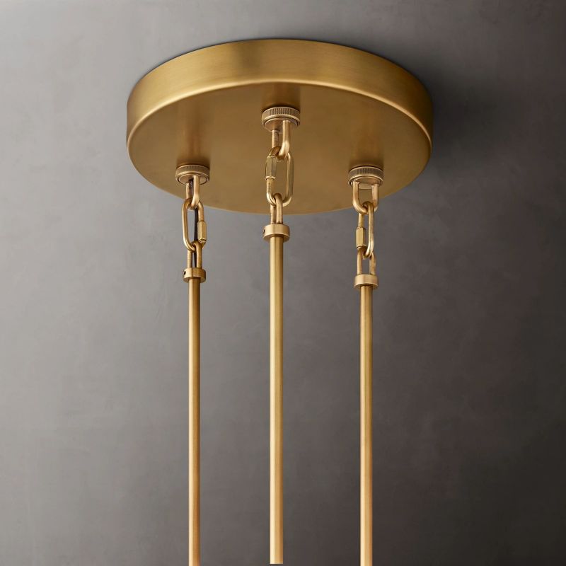 Sireni Glass Round Chandelier 52”