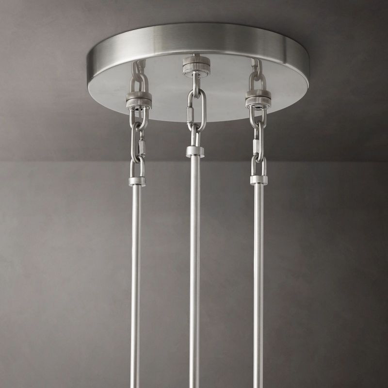 Sireni Glass Round Chandelier 65"