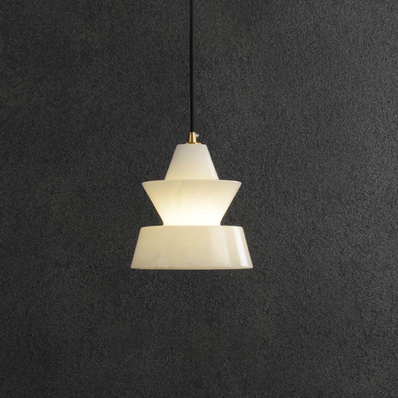 Alabaster Small Art Pendant - product detail 4