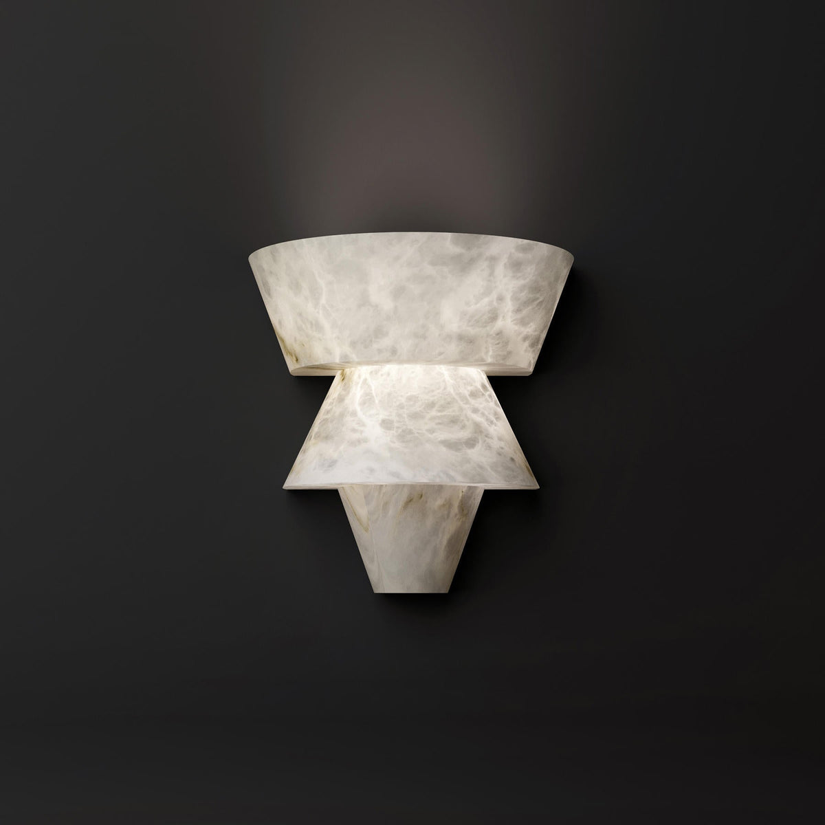 Suri Alabaster Wall Sconce - product detail 6