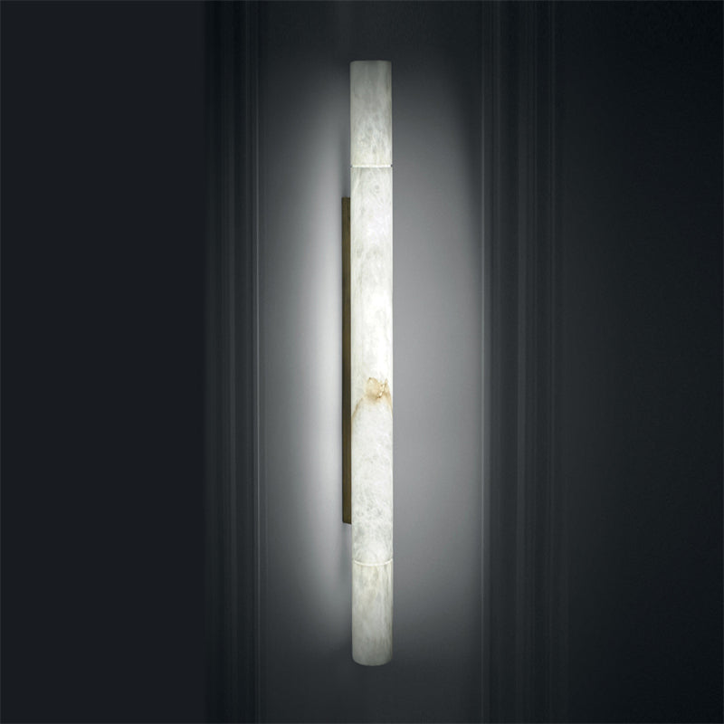 Sylvia Modern Alabaster Wall Sconce 4.7'' - product detail 7