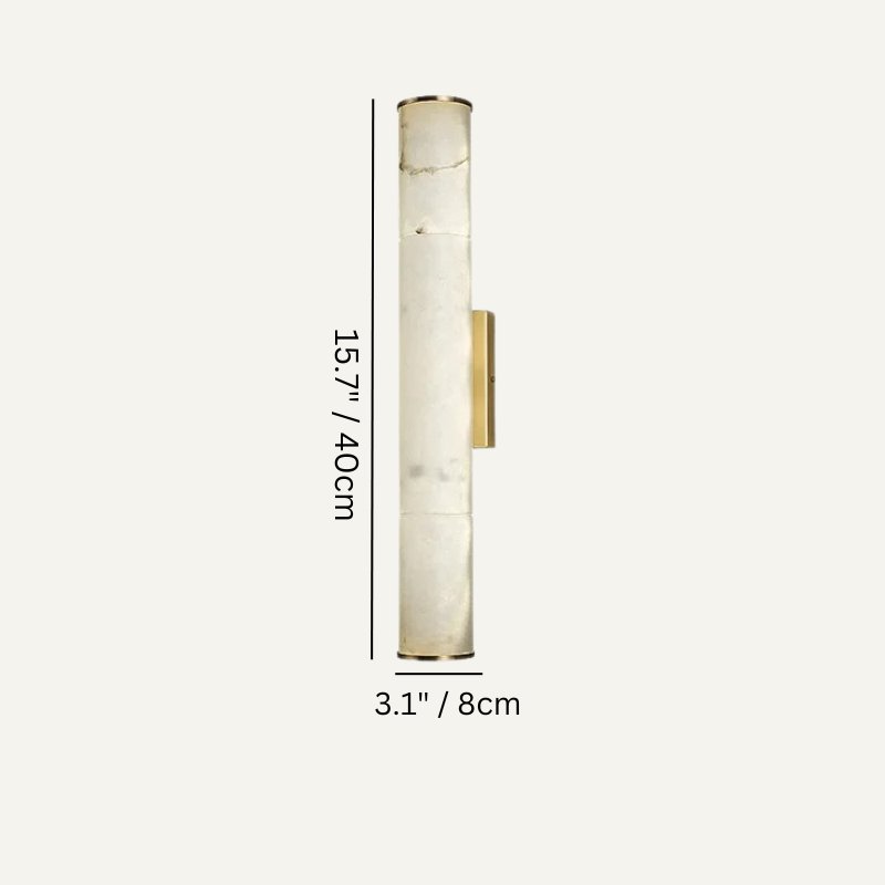 Sylvia Alabaster Wall Sconce - product detail 8