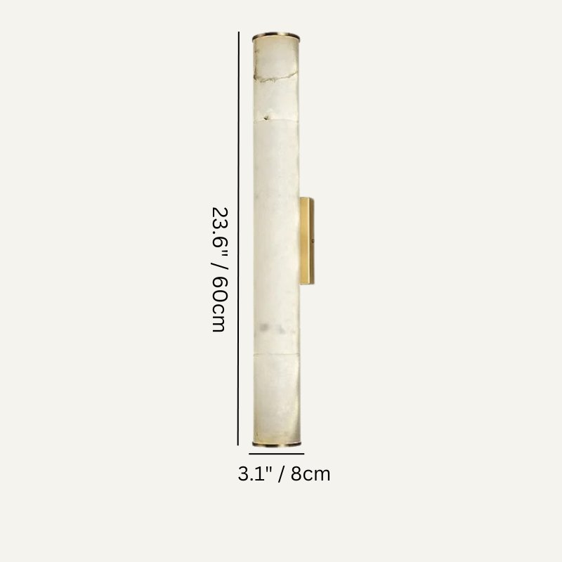 Sylvia Alabaster Wall Sconce - product detail 11