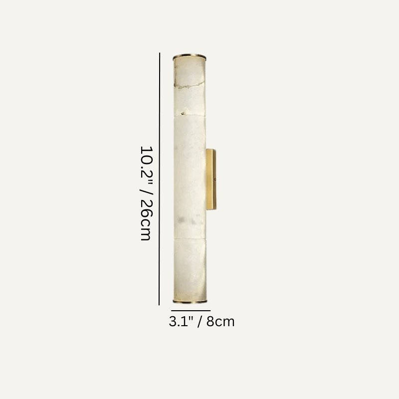 Sylvia Alabaster Wall Sconce - product detail 10