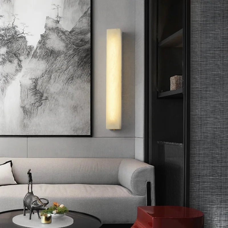 Vectis Alabaster Wall Sconce - product detail 10