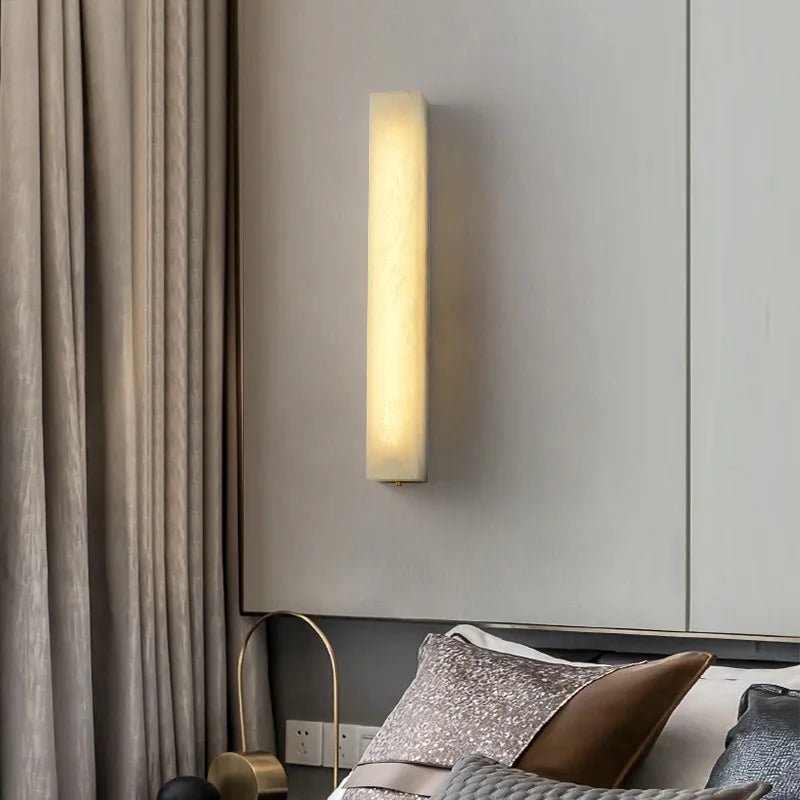 Vectis Alabaster Wall Sconce - product detail 7