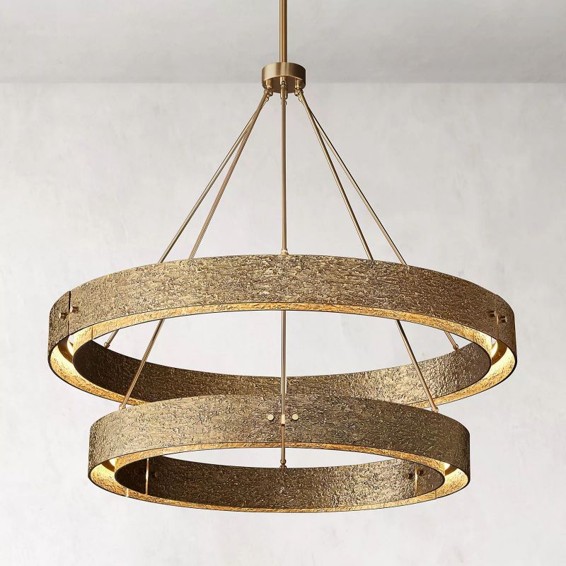 Vilary 2-tier Round Chandelier 60"