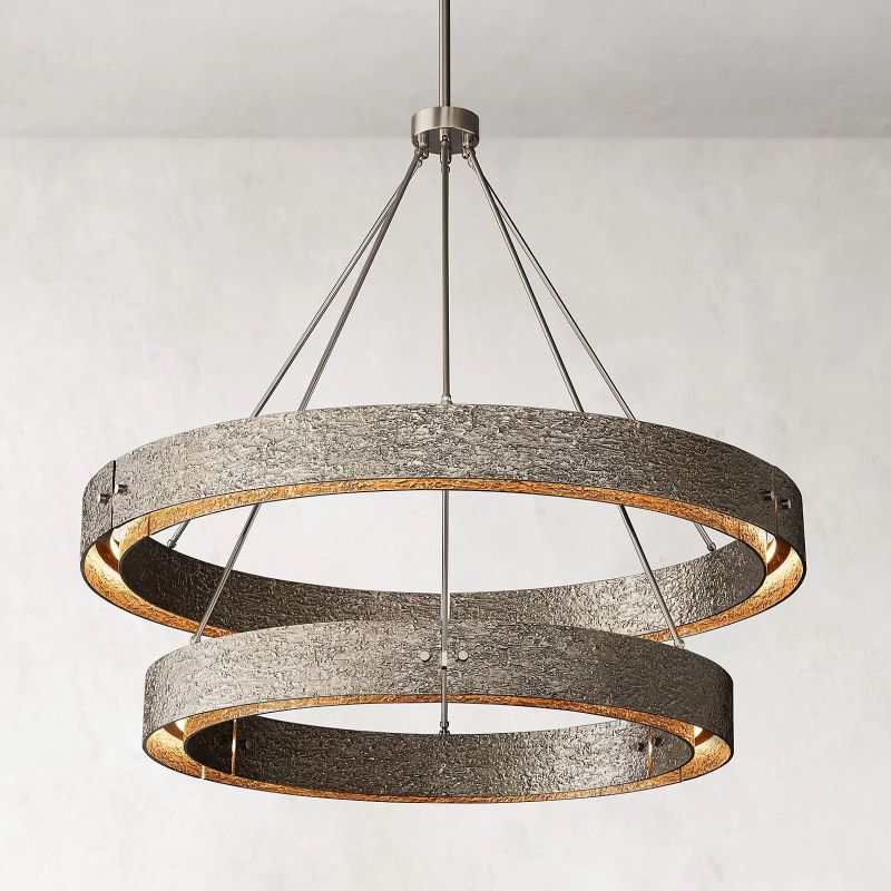 Vilary 2-tier Round Chandelier 60"