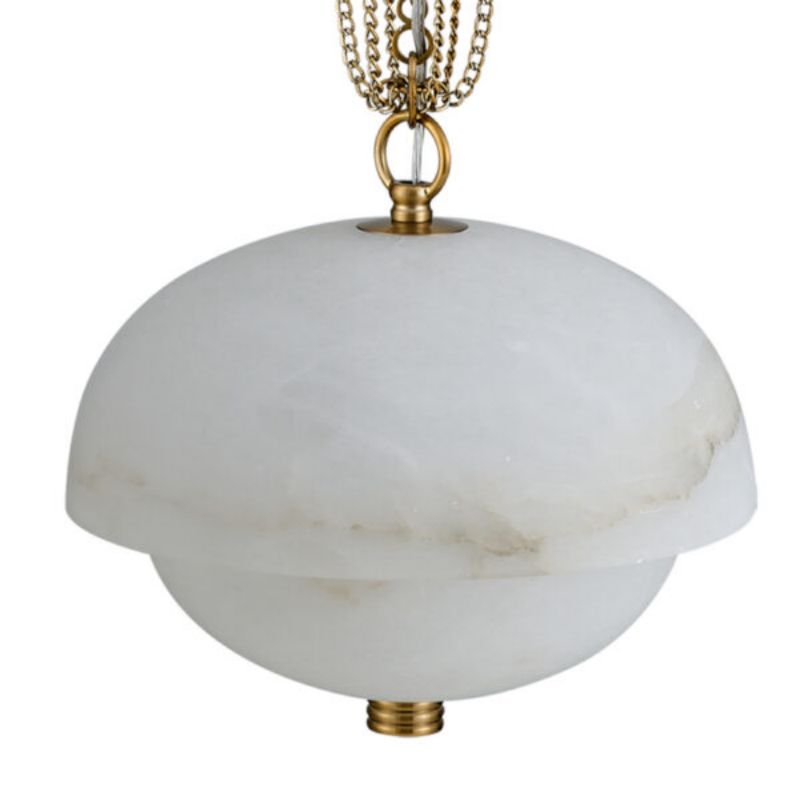 Volterra Alabaster LED Pendant 17” - product detail 4