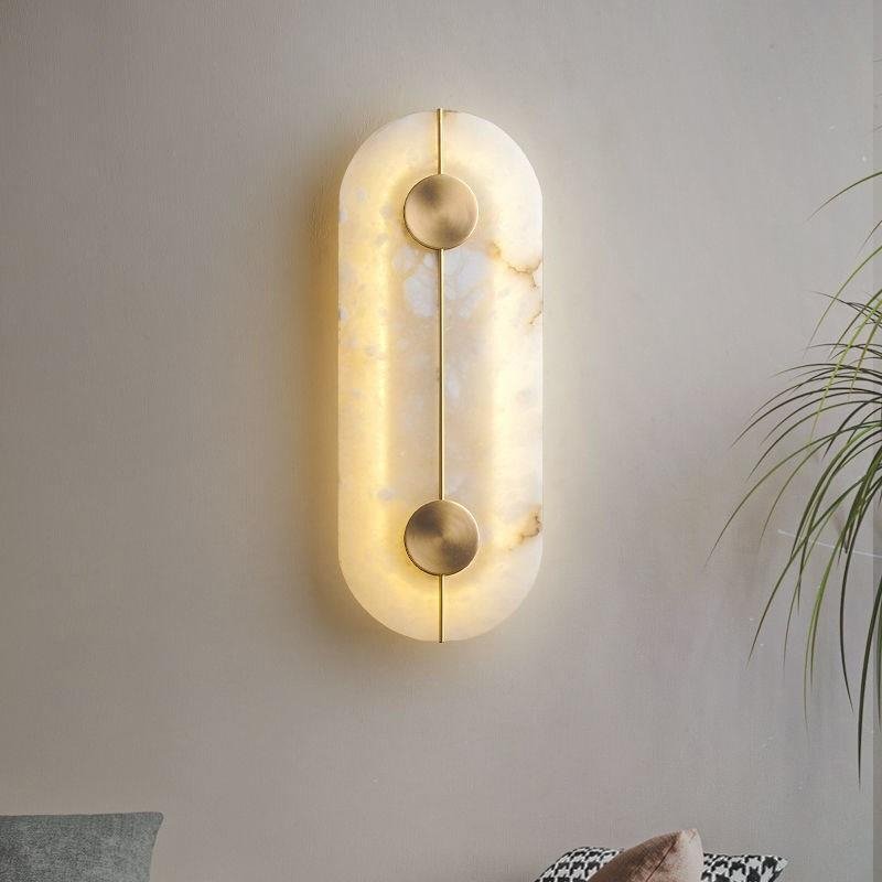 Yohana Alabaster Wall Sconce - product detail 11