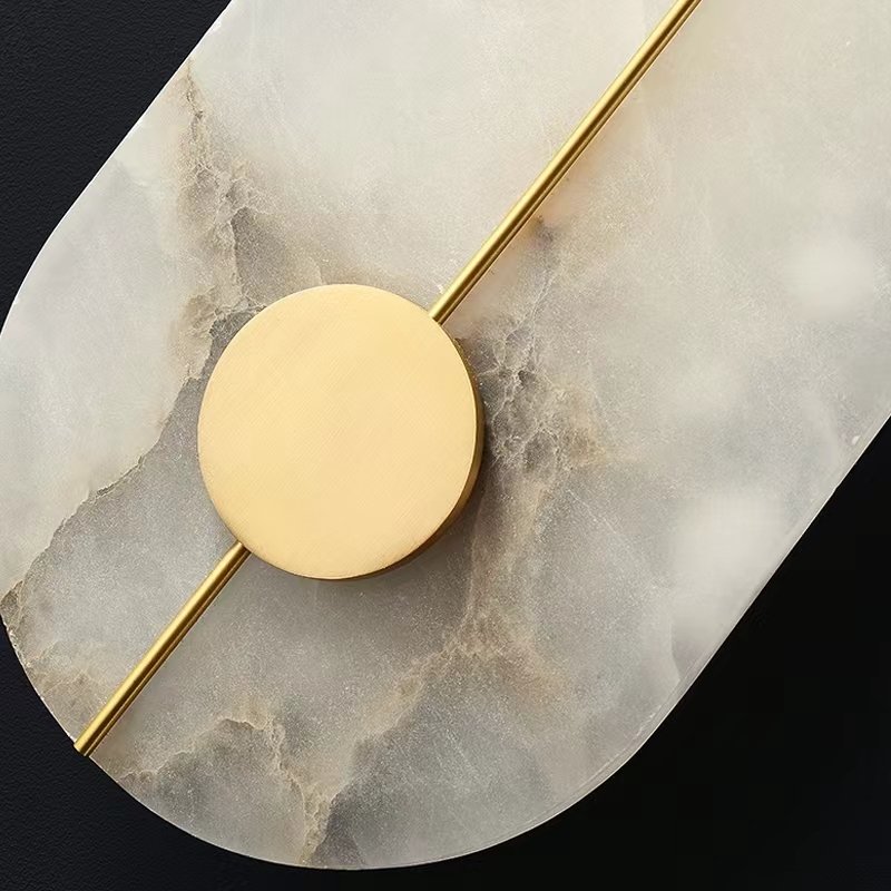Yohana Alabaster Wall Sconce - product detail 5