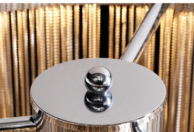 Alisa Luxury Hardware Aluminum Chain Tassel Floor Lamp - product detail 8