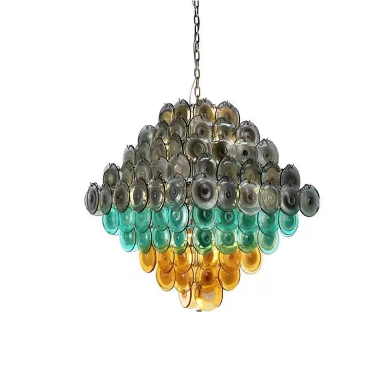 Bettina Murano Round Glass Chandelier