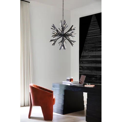 Bergamots 13 Lights  Chandelier 42"H