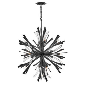 Bergamots 13 Lights  Chandelier 42"H