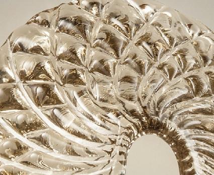 Bella Murano Glass Flower Flushmount - product detail 6