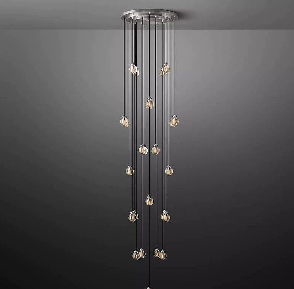 Modern Pendant Light for Living Room and Foyer 38" | Luminexhome