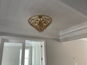 Sol Round Odeon Crystal Tiered Chandelier