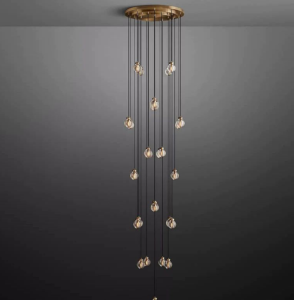 Modern Pendant Light for Living Room and Foyer 38" | Luminexhome