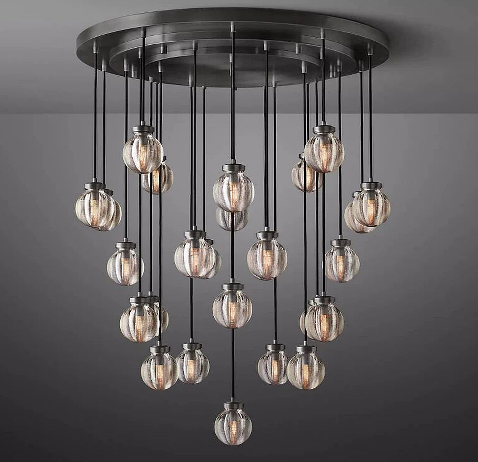 Modern Pendant Light for Living Room and Foyer 38" | Luminexhome