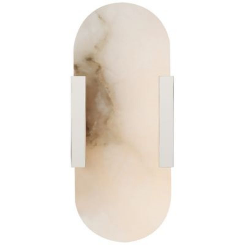 Lowell Melange Elongated Alabaster Wall Sconce 10" - product detail 6