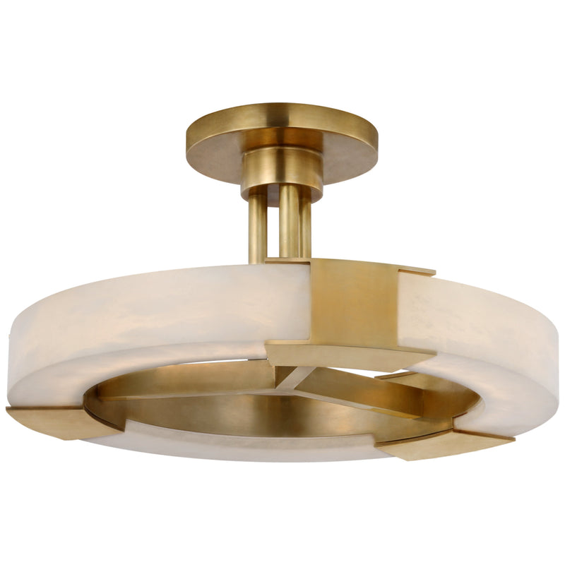 Alabaster Wearstler Covet Medium Ring Semi-Flush Mount - product detail 2